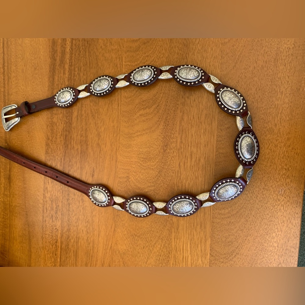 Justin Leather Western Belt